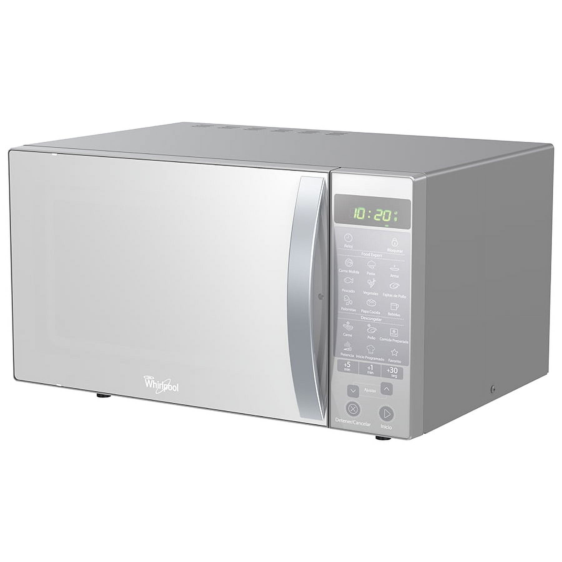 Whirlpool Brand New WM1211D Microwave Countertop 1.1 Cu ft, Color Silver