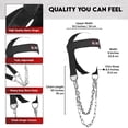 thumbnail image 4 of Neck Harness DEFY, fortalecedor de cuello para entrenamiento de gimnasio, color negro, 4 of 7