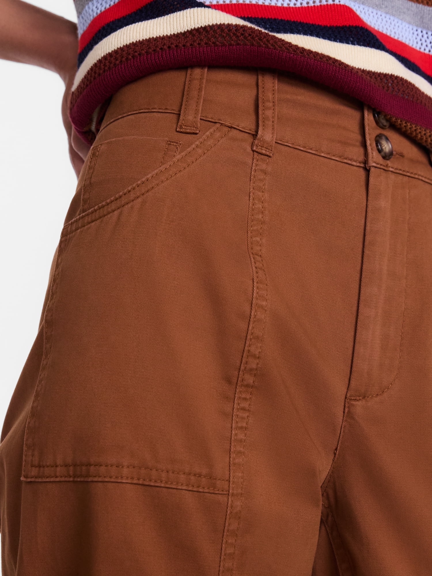 Scenario Women's Wide Leg Utility Pants, 31" Inseam, Sizes 0-20