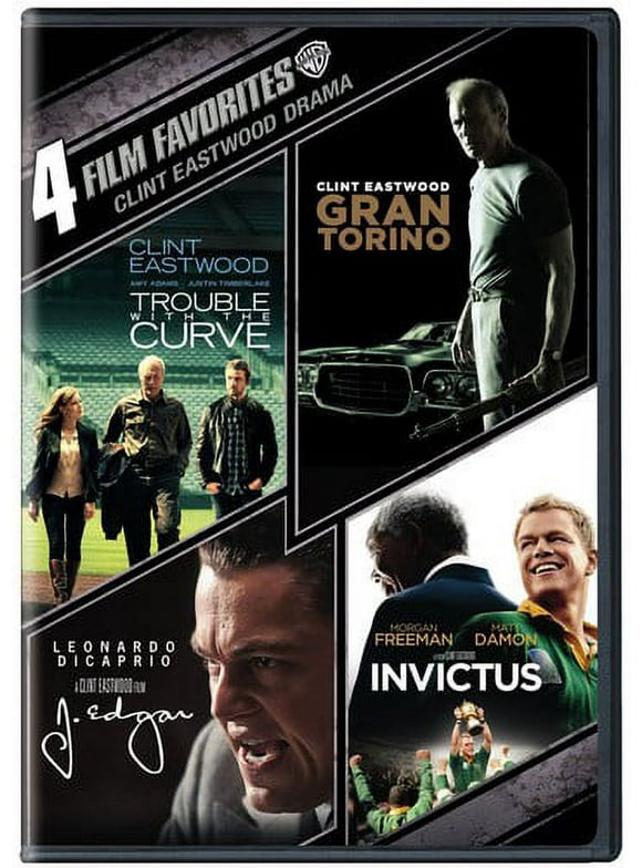 4 Film Favorites: Clint Eastwood Drama (DVD), New Line Home Video, Drama