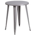 thumbnail image 1 of 24'' Round Black Metal Indoor-Outdoor Table, 1 of 4