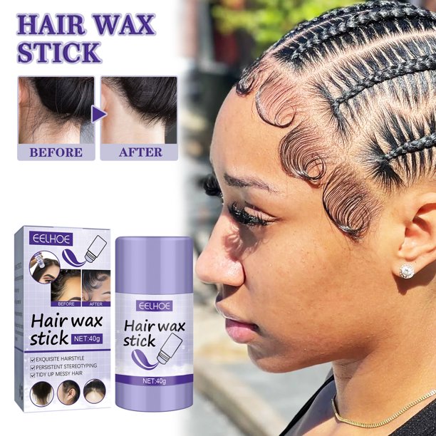EELHOE Wax Stick, Edge Control, Ointment Stick, Non Fat Wax for Carding