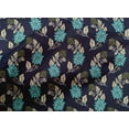 thumbnail image 4 of oneOone Cotton Poplin Fabric Leaves & Floral Block Printed Craft Fabric BTY 56 Inch Wide, 4 of 4