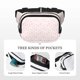 thumbnail image 5 of Disketp Cow 1 Riñonera de Doble Capa, Bolsa de Cintura Ajustable para Viajes, Correr y Senderismo, Riñonera Ligera para Hombre y Mujer, 5 of 9