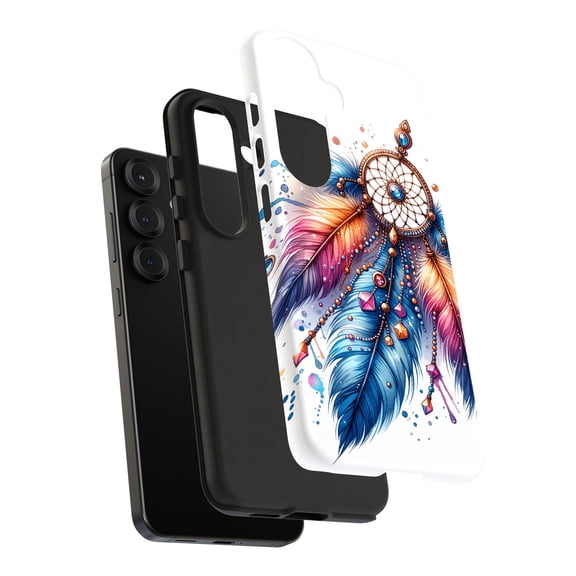 For Samsung Galaxy S20 Ultra, Dual-Layer, Dreamcatcher 2 Print, USA