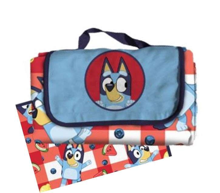 Bluey BBQ Kids Outdoor Blanket, 50 x 60 inches