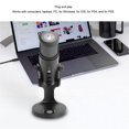 thumbnail image 3 of Microphone de Jeu USB, Enregistrement Microphone en Direct Surveillance en Temps Réel pour l'Enregistrement pour le Streaming, 3 of 8