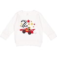 thumbnail image 2 of Inktastic Happy 2nd Birthday Red Racing Car Toddler Sweatshirt, 2 of 4