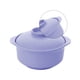 thumbnail image 2 of Cateissary Instant Noodles Bowl with Lid Japanese Fruit Curved Box Handle Style Large Household Simple Lunch Supplies Rice Ramen Bowls Mostrada Azul, 2 of 5