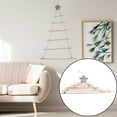 thumbnail image 3 of Gymnture christmas Christmas Tree Wooden Ladder Hanging Ornaments Decoration, 3 of 10