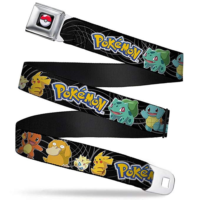 Pokémon Seatbelt Belt Pokemon V.119 Adj 2438' Mesh New pka