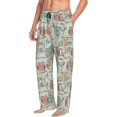 thumbnail image 6 of Rateoe Cute Owl Pattern Men’s Ultra-Soft Comfy Pajama Lounge Pants Sleepwear,Comfortable Lounge Wear,lightweight Pajamas, Casual Home Wear-X-Large, 6 of 6