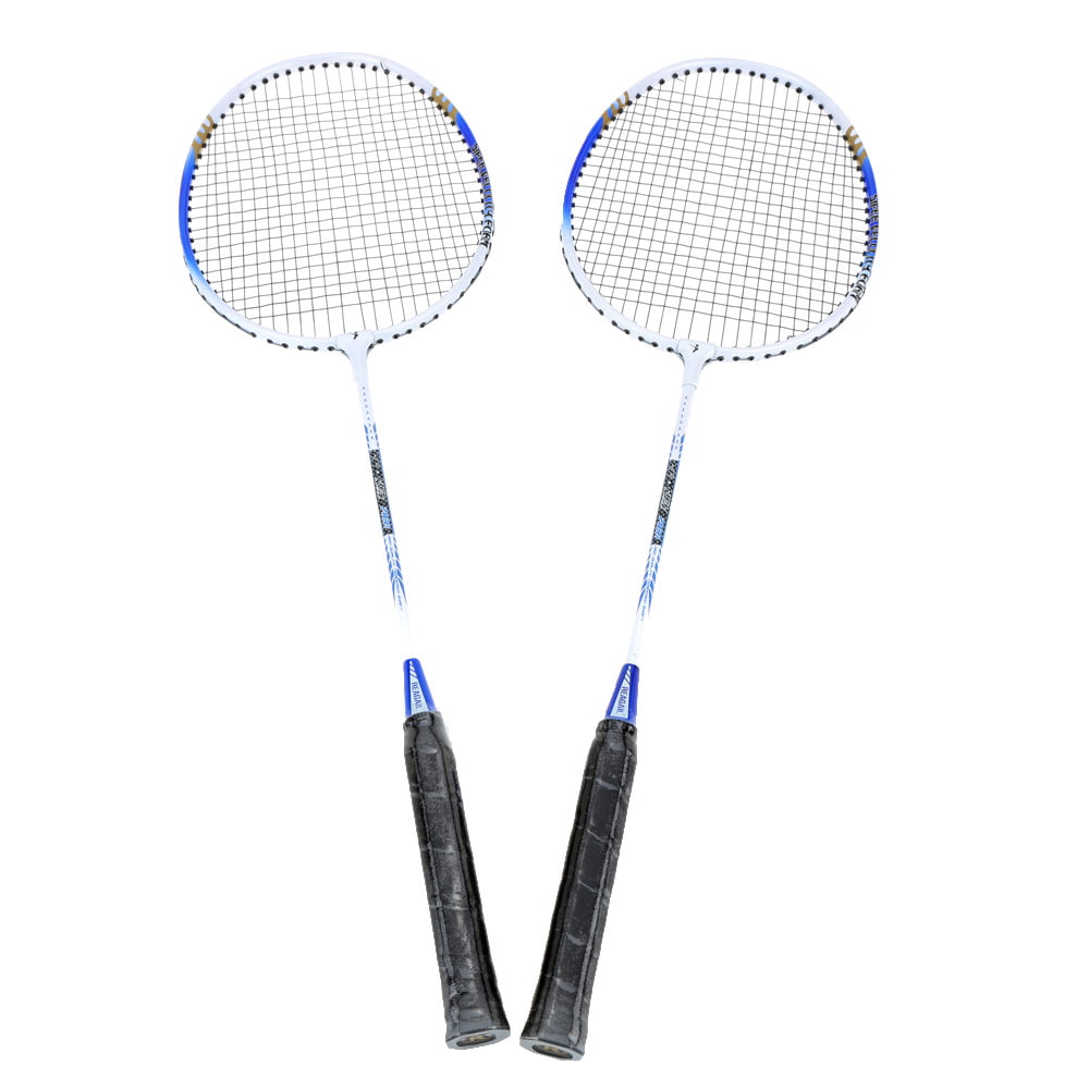2PCS Training Badminton Rackets With Storage Bag Adult Fitness Sports Exercise 