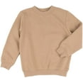 thumbnail image 3 of Leveret Kids Long Sleeve Sweatshirt Beige 8 Year, 3 of 4