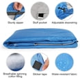thumbnail image 2 of REDCAMP Ultra Lightweight Sleeping Bags for Adults Warm Weather, Zippered Compact Summer Sleeping Bags for Backpacking Camping Hiking Travel, with Compression Sack,Blue, 2 of 8