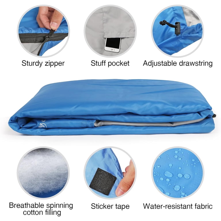 REDCAMP Ultralight Sleeping Bag - Perfect For Warm Weather Backpacking & Camping