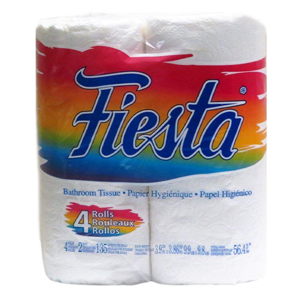 Fiesta Bathroom Tissues (4 Rolls) 152802 Walmart Canada