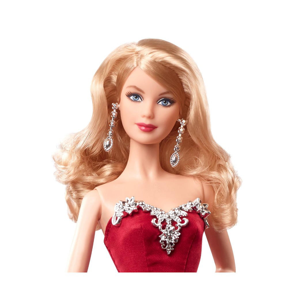 Blonde Dolls Barbie Collector 2015 Holiday Doll 