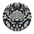 thumbnail image 2 of PIKWEEK  Fitted Round Tablecloth with Elastic Edge Wipe Clean William Morris Prints Table Cloth for Outdoor/Indoor Use, 2 of 7
