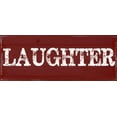 thumbnail image 2 of Greene, Taylor 24x12 White Modern Wood Framed Museum Art Print Titled - LAUGHTER, 2 of 4