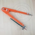 thumbnail image 1 of Drawing Compass – Adjustable Large Rule Precision – Multifunctional Carpentry & Office Tool – Durable Metal Scribing Gauge – Accurate Circles & Lines – Professional Drafting, 1 of 7