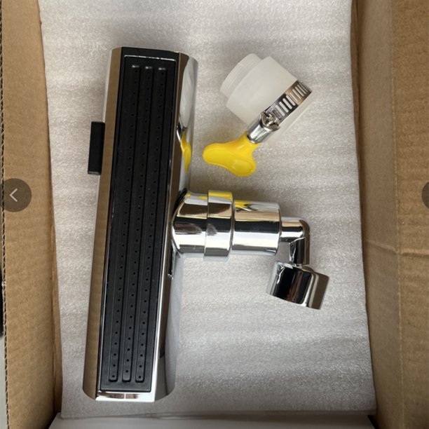 Grifo de cocina a prueba de salpicaduras artefacto cascada agua Universal giratorio burbujeador extensión de refuerzo boquilla de agua conector Universal