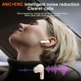 thumbnail image 4 of Auriculares inalámbricos THREE PEACHES Auriculares Bluetooth 5.4 con ANC, 4 of 7
