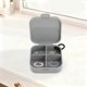 thumbnail image 4 of Organizador de joyas con ganchos y compartimentos 1 Pc Unique Bargains Gris Negro PP Silicona, 4 of 5