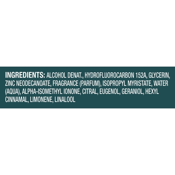 Degree Men Whole Body Deodorant Spray for Men, Ocean Rush Scent, Aluminum Free 72H Odor Protection, 4 oz