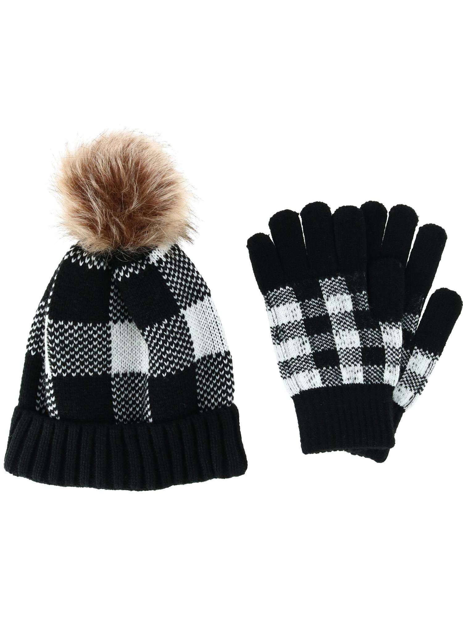 Clear Creek Buffalo Plaid Beanie and 