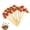 Red, variant on 100 Counts Rose Cocktail Picks and Cute Flower Decorative Bamboo Sticks for Appetizers,Fancy Mini Skewers for Food Fruit Drink,Floral Charcuterie Board Accessories for Wedding Party