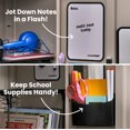 thumbnail image 6 of LockerMate 7-Piece Locker Organizer Kit, Includes Locker Shelf, Mirror, Whiteboard, Storage Cup & Dry Erase Marker - Black, 6 of 7