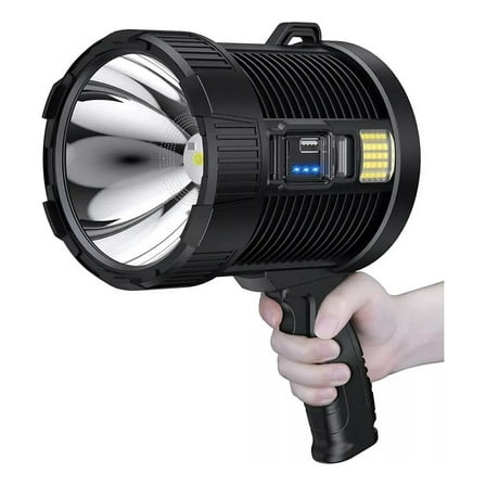 M 100,000 Lumens Rechargeable Handheld LED Flashlights