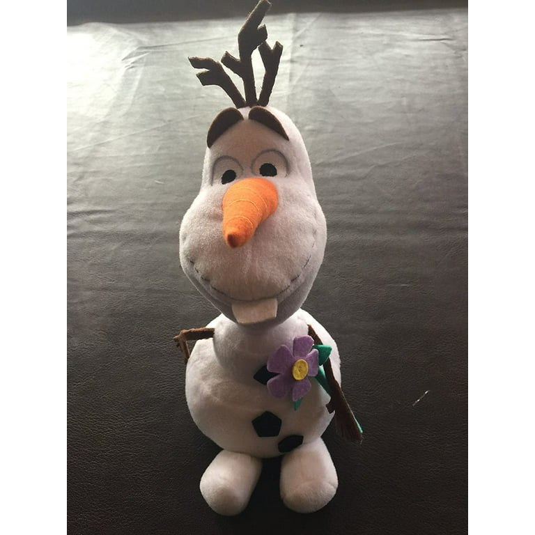10 Olaf Holding a Flower Plush New
