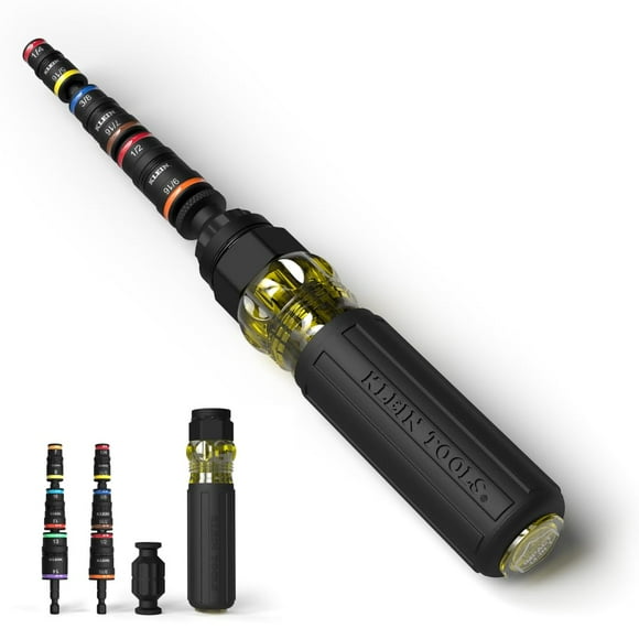 Juego de enchufes Klein Tools 32914HD 14 en 1 con clasificación de impacto
