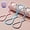 Pink 15lb + Blue 25lb + Grey 35lb, variant on ABPETE Resistance Bands, Figure 8 Exercise Bands for Women Men, Portable 8 Shaped Resistance Bands for Arms Back Stretch Training(Purple 15lb)