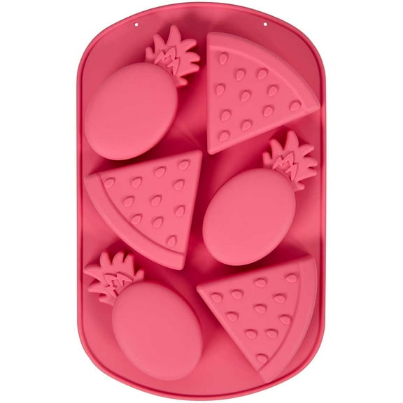 Wilton Silicone Melon, 6 Cavity Candy Mold, 2105-0-0416