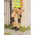 thumbnail image 4 of Skylinewears Men Construction Pants Utility Work Trousers With Built In Tool Belt & Cordura Reinforced Knee Pad PocketsKhaki W36-L30, 4 of 7