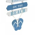 thumbnail image 2 of Mediterranean Style Hanging Sign Slippers Letter Strip Sign Home Decoration Wall Hanging Sign, 2 of 7