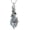 1-Butterfly Teardrop Urn, variant on Urn Necklace for Ashes 925 Sterling Silver Animal Crystal Urn Necklaces Cremation Jewelry for Ashes Cat Dog Pet Memorial Gifts