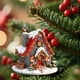 thumbnail image 1 of Christmas Hanging Decoration Christmas Tree Decoration Exquisite House Acrylic Hanging Decoration, 1 of 6