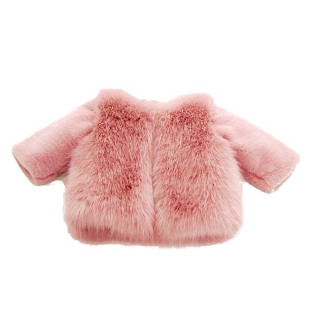 Gibobby Chamarra de invierno para niños y niñasChaqueta para niñas pequeñas, moda de otoño e invierno, chaquetas con capucha y cuello de lana para niños (Rosa, 6-7 Años)