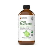 Liver Complete - Organic Liquid Liver Cleanse Detox Supplement for High Enzymes, Fatty Liver, & the Gallbladder