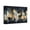 Blue 7, variant on Bohemian Wall Decor Modern Abstract Art Canvas Gold and Black Art Rustic Wall Decorations 16"x12" for Dining Room Living Room Bedroom Office