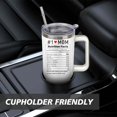 thumbnail image 7 of Mom Mommy Tumbler with Handle and Straw 40 Oz, Birthday Gift for Mother, Momma Christmas Mother Day Gifts From Daughters, Sons, Kids, Coffee Travel Mug, 7 of 7