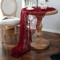 thumbnail image 5 of CHUNTIAN American Retro Green Lace Hollow Tablecloth Round Cloth Cover Home Dining Table Coffee Table Wedding Party Decoration Tablecloth, 5 of 5
