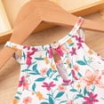 thumbnail image 5 of CAUYDY Toddler Girl Summer Clothes Baby Girls Short Sleeves T-Shirt Tops + Shorts Cute Outfits Set For 2t 3t 4t 5t 6t 7t Kid School Activities (Sizes 3-4 Years,F02-Pink), 5 of 9