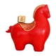 thumbnail image 2 of Estatua de caballo Figura decorativa Adorno de resina Figuras decorativas de lujo para con XI Word, 2 of 9