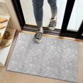 thumbnail image 2 of Gray Christmas Snowman Pattern Door Rugs,Washable Non Slip Door Mats Indoor,Decorative Door Mats,Entry Mat Indoor for Entrance,Bedroom,Kitchen,Bathroom,20"x32", 2 of 6