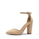 thumbnail image 1 of Zapatos de Tacón Cuadrado Coco para Mujer DREAM PAIRS en Ante Nude, 1 of 8